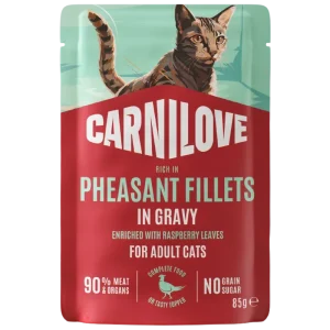 Carnilove Cat PB Gravy Pheasant 85 g