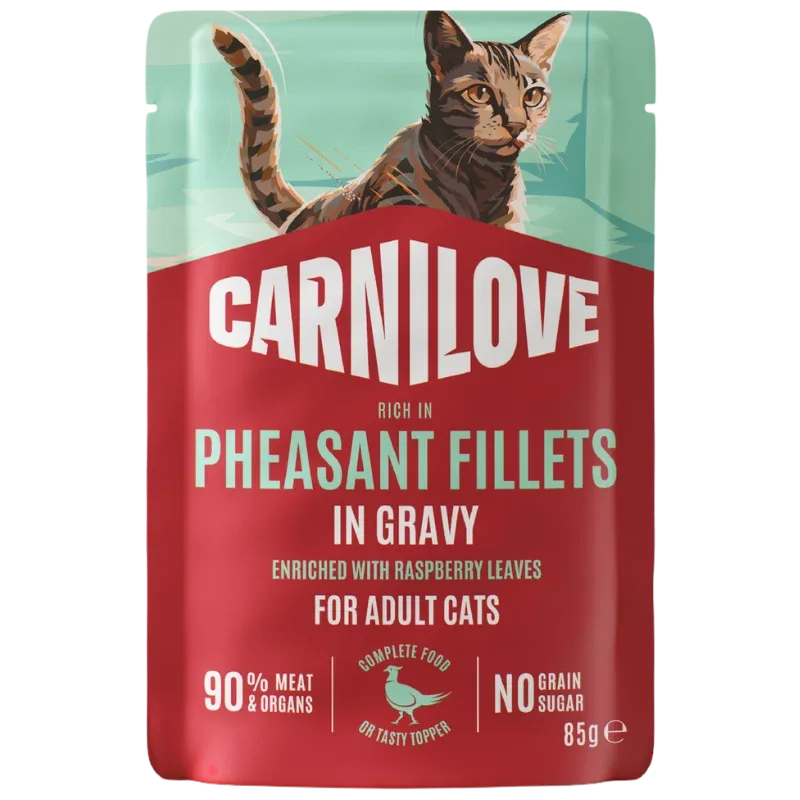 Carnilove Cat PB Gravy Pheasant 85 g