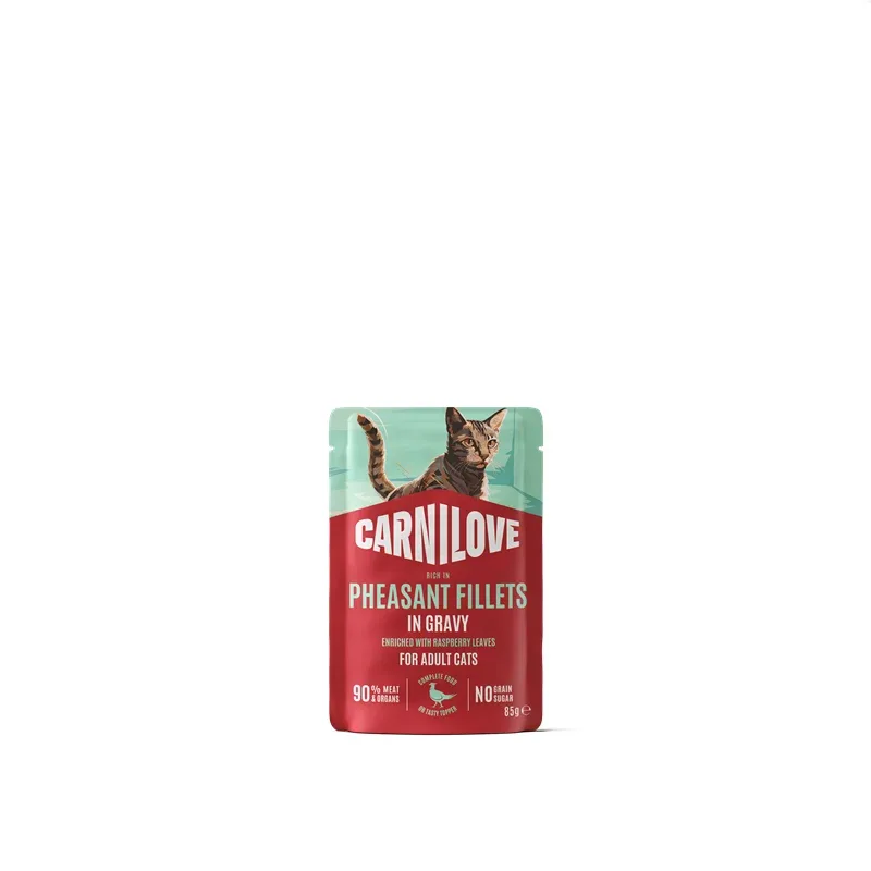 Carnilove Cat Pouch Gravy - Pheasant