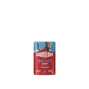 Carnilove Cat Pouch Gravy - Trout