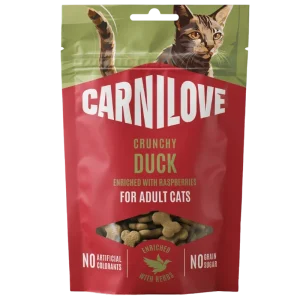 Carnilove Cat Snack Crunchy Duck with Raspb. 50 g