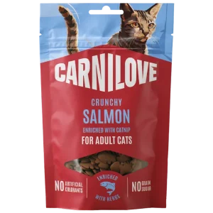Carnilove Cat Snack Crunchy Salmon + Catnip 50 g