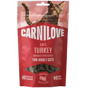 Carnilove Cat Snack Soft Turkey with Catnip 50 g