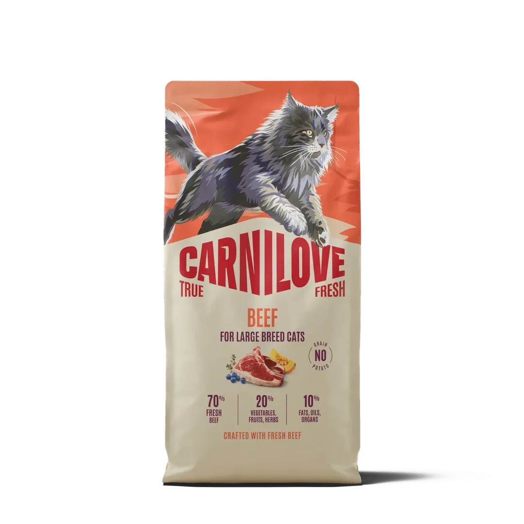 Carnilove Cat True Fresh Adult - Rind für große Rassen