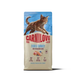 Carnilove Cat True Fresh Adult Sterilised - Fisch & Truthahn
