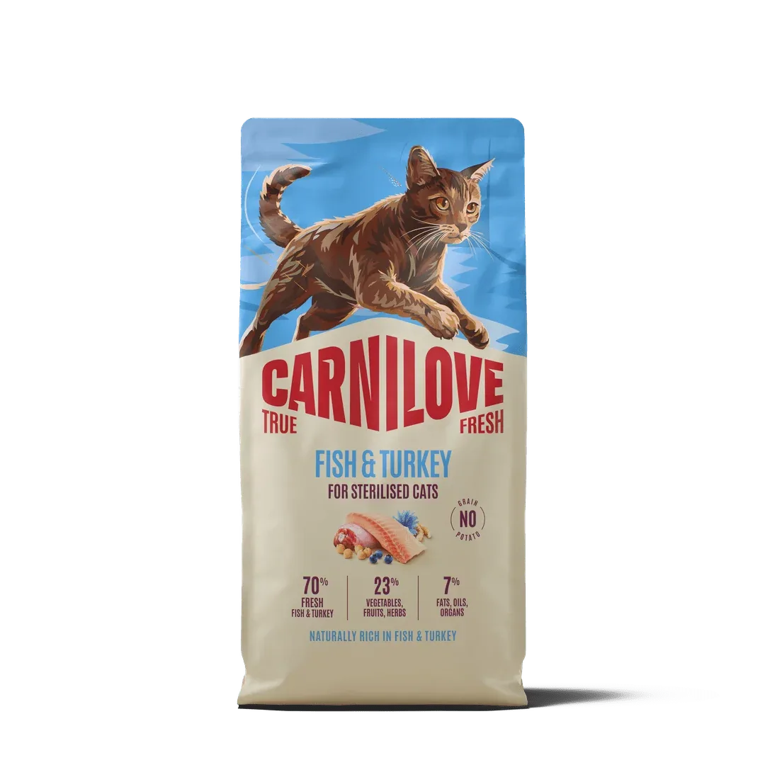 Carnilove Cat True Fresh Adult Sterilised - Fisch & Truthahn