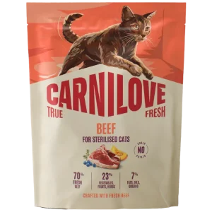 Carnilove Cat TrueFresh Adult sterili. Beef 400 g