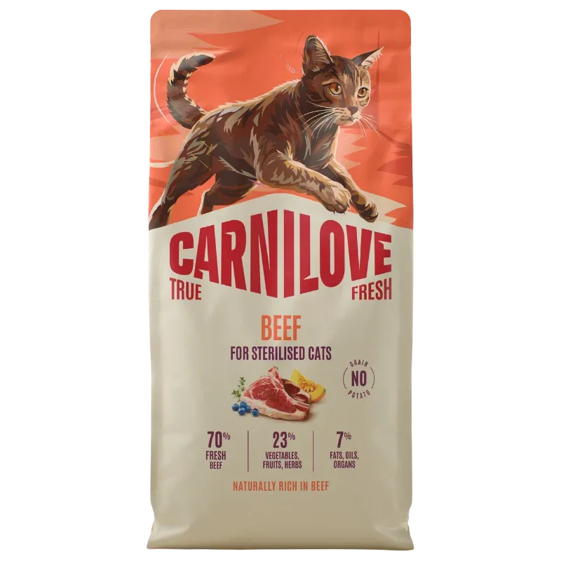 Carnilove Cat TrueFresh Adult sterili. Beef - Image 2