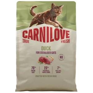 Carnilove Cat TrueFresh Adult sterili. Duck