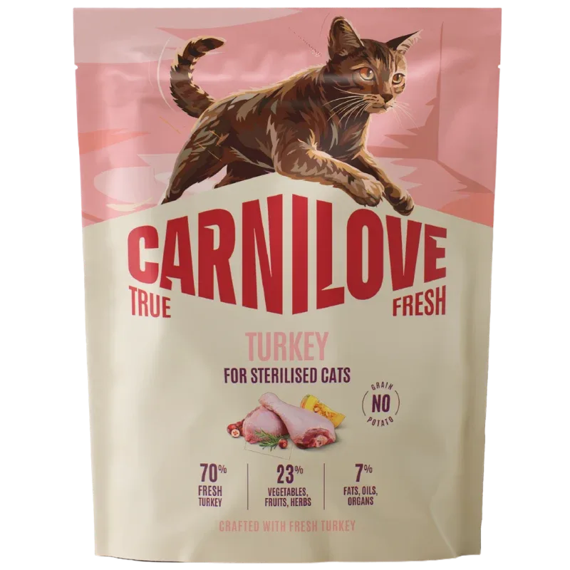 Carnilove Cat TrueFresh Adult sterili. Turkey 400 g