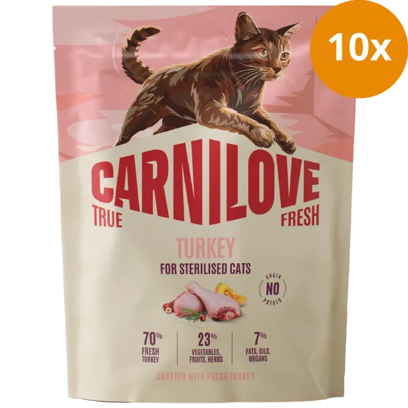 Carnilove Cat TrueFresh Adult sterili. Turkey 400 g - Image 2