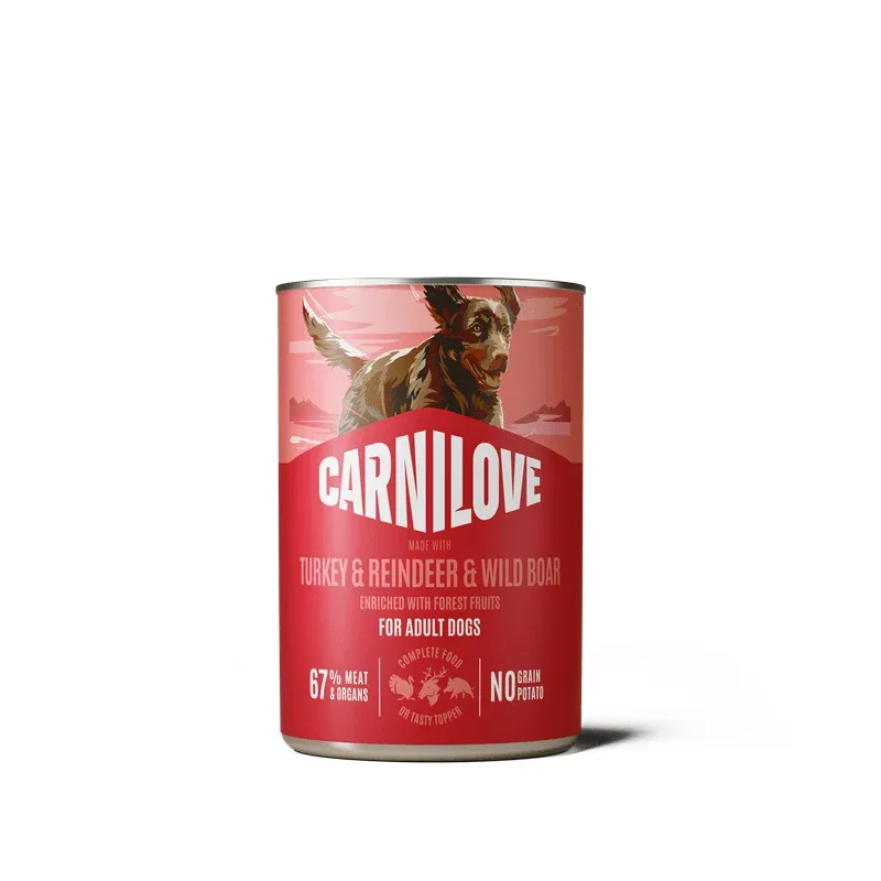 Carnilove Dog Dose Paté Adult -Turkey & Reindeer