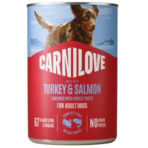 Carnilove Dog Dose Paté Adult Turkey & Salmon 400 g