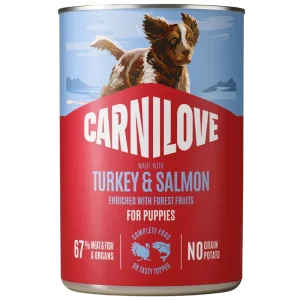 Carnilove Dog Dose Paté Puppy Salmon & Turkey 400 g