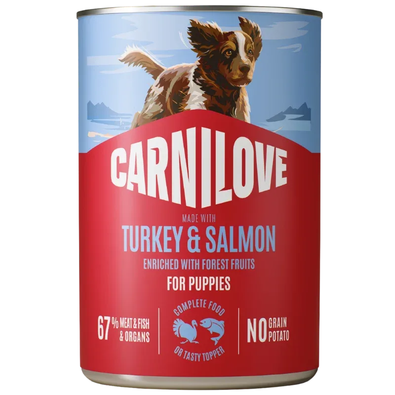 Carnilove Dog Dose Paté Puppy Salmon & Turkey 400 g