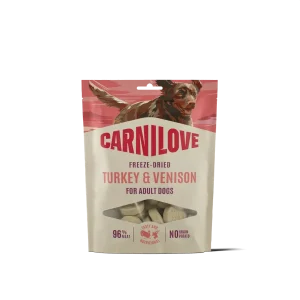 Carnilove Dog Freeze-Dried Snack - Pute & Wild
