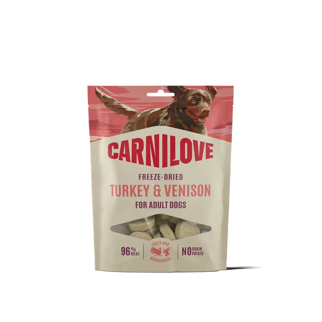 Carnilove Dog Freeze-Dried Snack - Pute & Wild