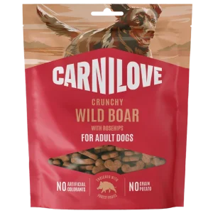 Carnilove Dog Snack Crunchy Wild Boar & Rose 200 g