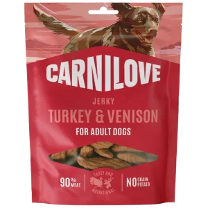 Carnilove Dog Snack Jerky Turkey & Venison 100 g