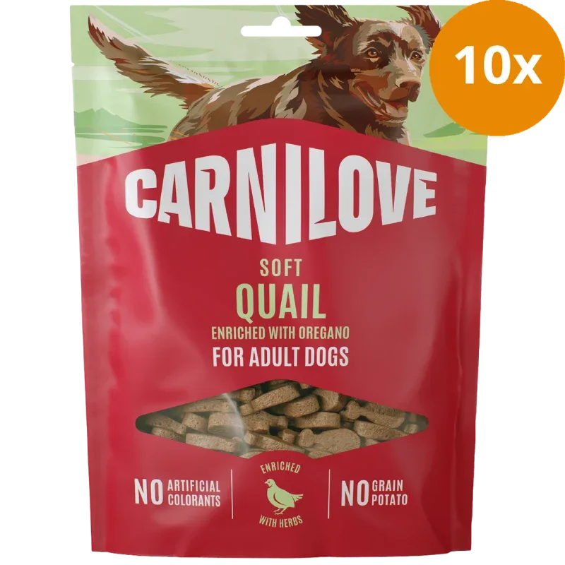 Carnilove Dog Snack Soft Quail & Oregano 200 g - Image 2