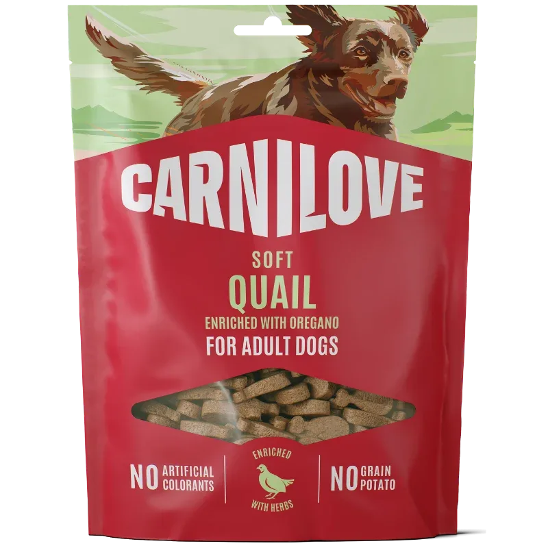 Carnilove Dog Snack Soft Quail & Oregano 200 g