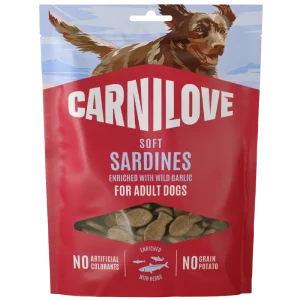 Carnilove Dog Snack Soft Sardin & Garlic 200 g