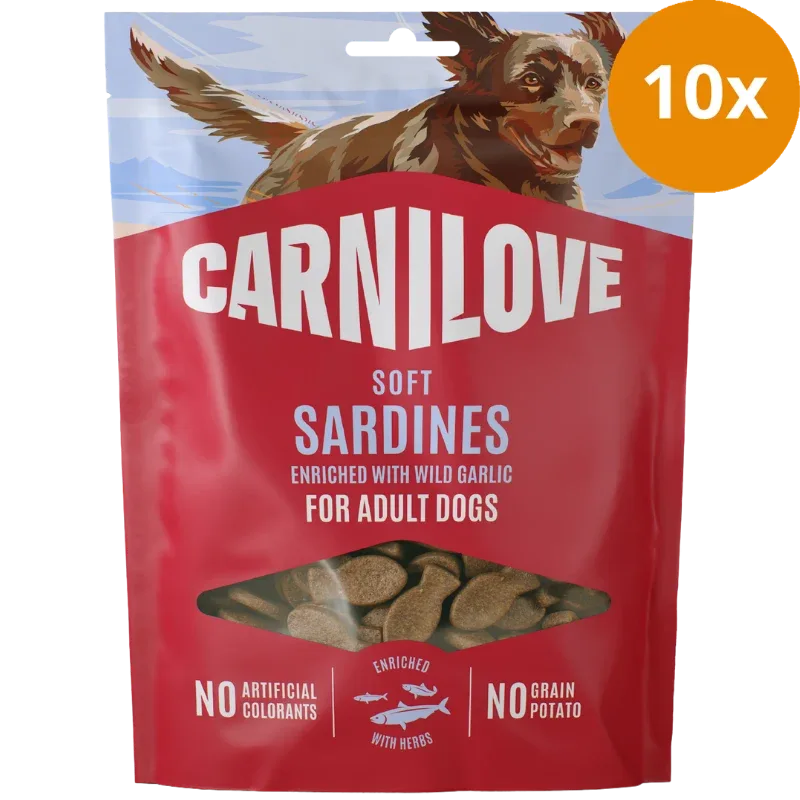 Carnilove Dog Snack Soft Sardin & Garlic 200 g - Image 2
