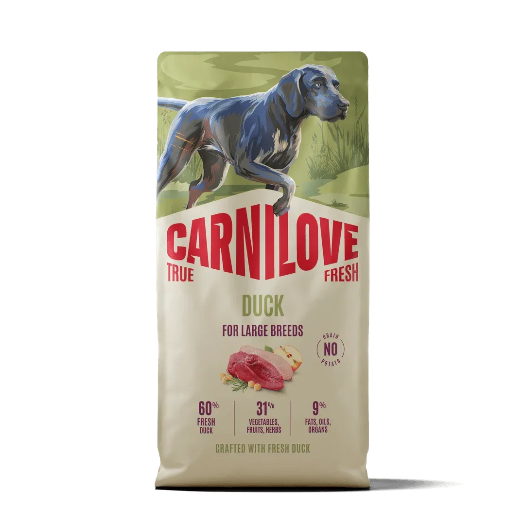 Carnilove Dog True Fresh Adult - Ente für große Rassen