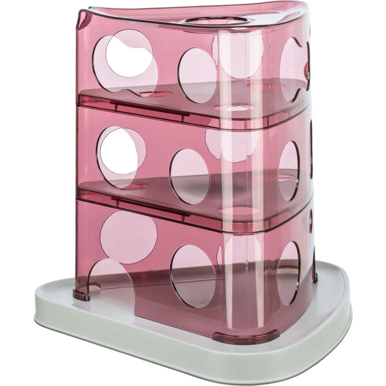 Cat Activity Cheese Tower Katzenspielzeug