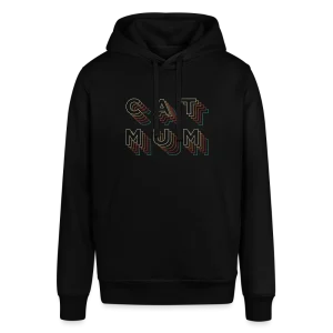 "CAT MOM" Retro bunt | Frauen Bio-Hoodie