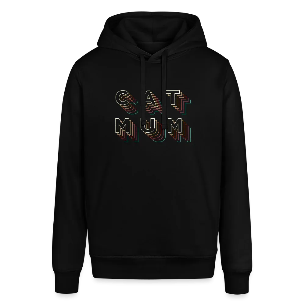 "CAT MOM" Retro bunt | Frauen Bio-Hoodie