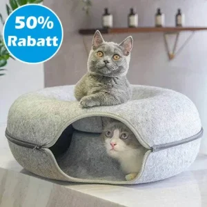 CatHole™ – Gemütliche & sichere Höhle für Ihr Haustier [50 % Rabatt] für Innen- und Außenhaltung - HaustierPro