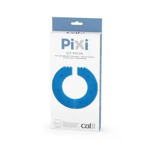catit Pixi Kühlakku für 6-Meal Feeder 2 Stück blau | DAS FUTTERHAUS