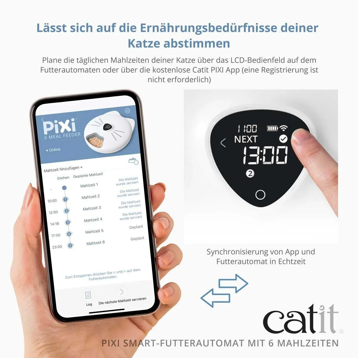 Catit Pixi Smart Futterautomat für 6 Mahlzeiten - Image 2