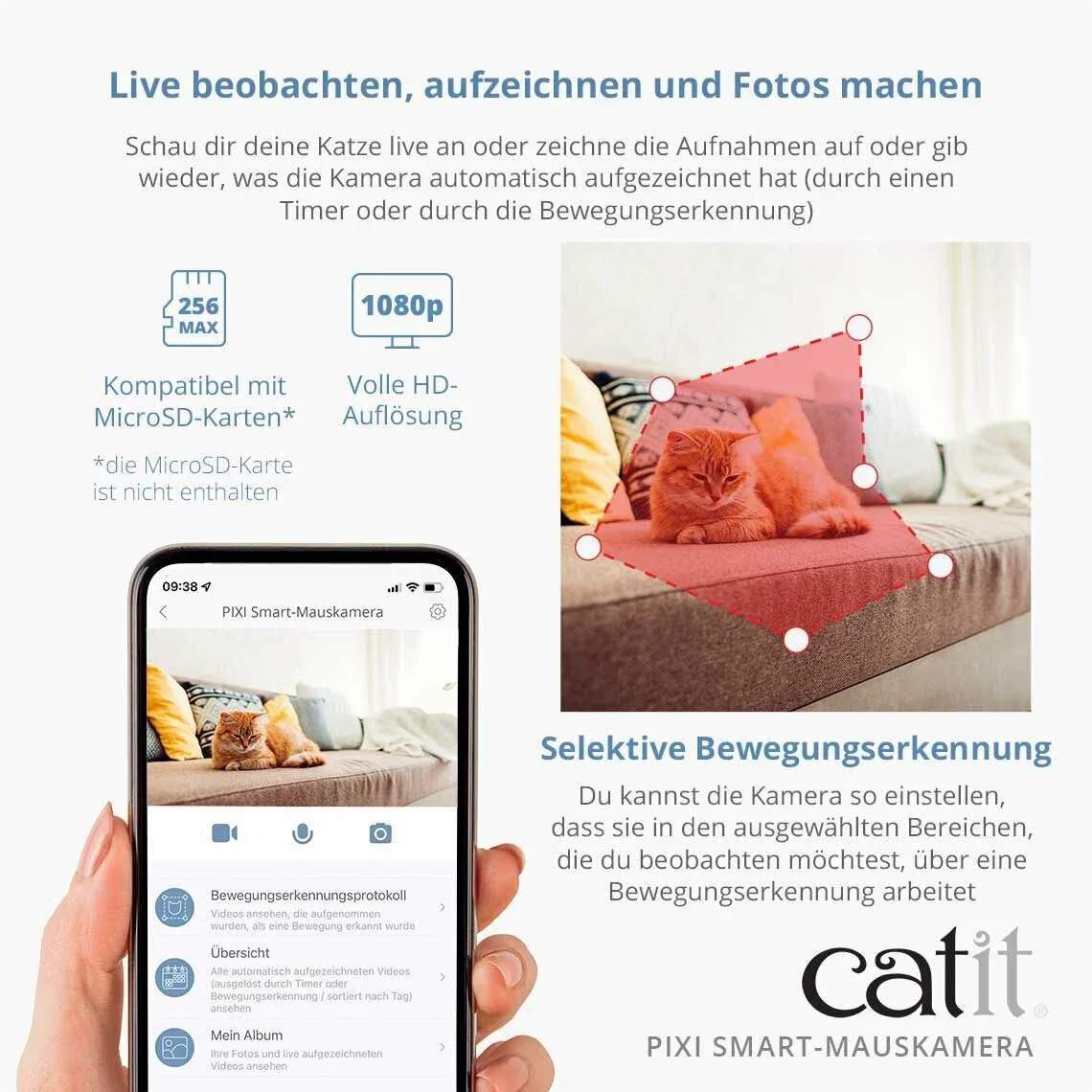 Catit Pixi Smart Mouse Katzen Camera - Image 2