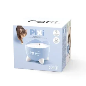 Catit PIXI Trinkbrunnen, blau Trinkbrunnen 2,5 l