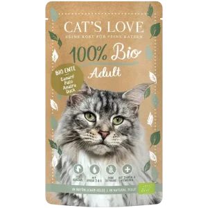 Cats Love PB Adult Bio Ente 100 g