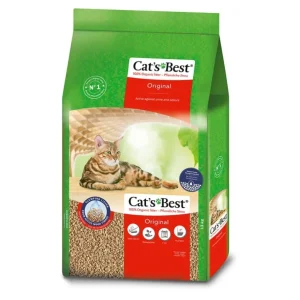 CatsBest Katzenstreu Katzentoilette & Zubeh枚r 2 x 30 l / 13 kg