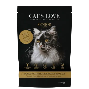 CATSLOVE Senior Ente Trockenfutter