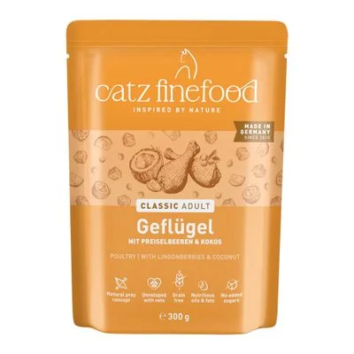 catz finefood 6 x 300 g Geflügel
