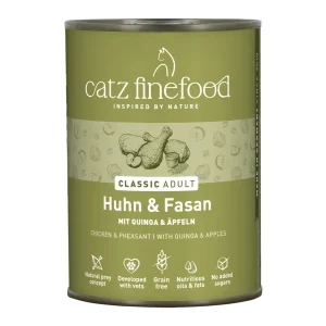 catz finefood CLASSIC Adult Huhn & Fasan 400g | DAS FUTTERHAUS