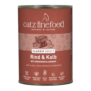 catz finefood CLASSIC Adult Kalb 400g | DAS FUTTERHAUS