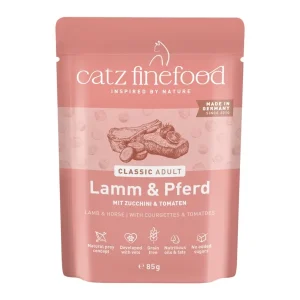 catz finefood CLASSIC Adult Lamm & Pferd 85g | DAS FUTTERHAUS