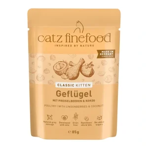 catz finefood CLASSIC Kitten Geflügel 85g | DAS FUTTERHAUS