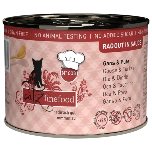 catz finefood Dose Ragout No. 603 Gans & Pute 190 g