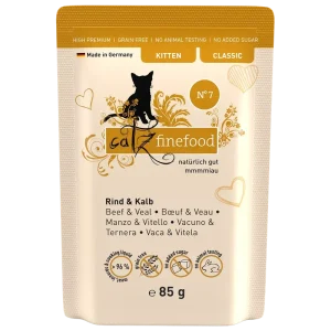 catz finefood Kitten No. 07 Rind&Kalb 85 g