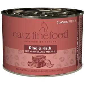 catz finefood Kitten No. 7 Rind & Kalb 200 g