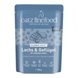 catz finefood Lachs, Geflügel 300g | DAS FUTTERHAUS