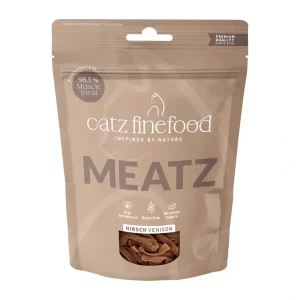 catz finefood MEATZ Hirsch 45g | DAS FUTTERHAUS