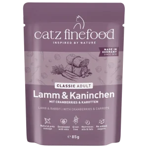catz finefood No. 11 Lamm & Kaninchen 85 g